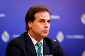 El presidente de Uruguay Luis