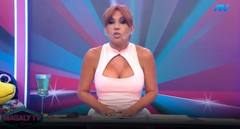 Magaly Medina recuerda sus propias dificultades al hablar de Andrea San Martín: “Yo lo he pasado”. Captura: Magaly TV La Firme.