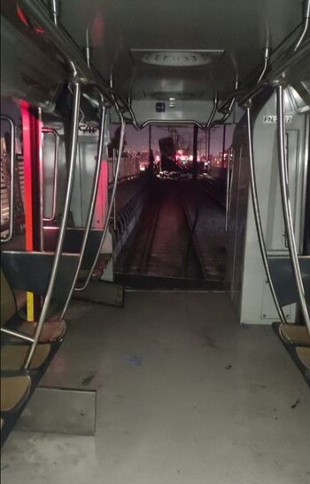 Así se veía el tramo