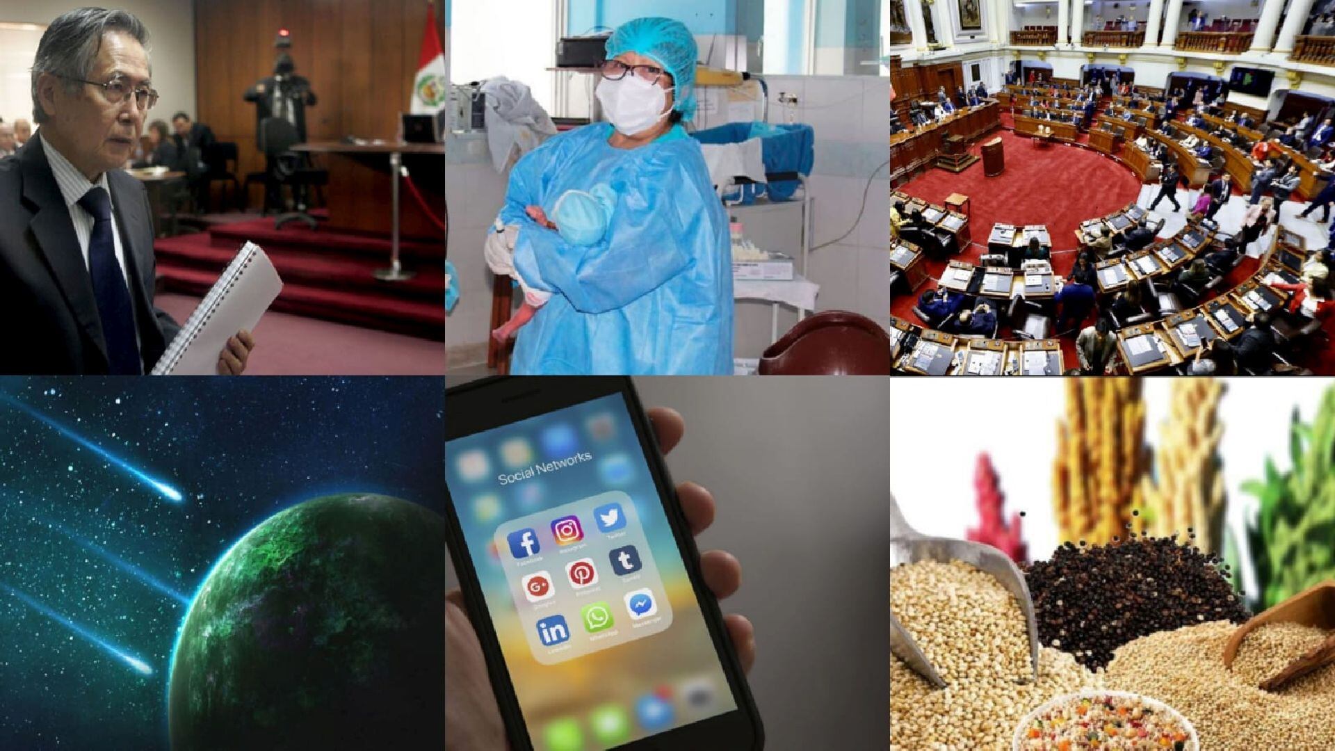 Diversas efemérides marcan la agenda nacional e internacional, desde la condena a Fujimori hasta homenajes a la salud femenina, los granos andinos y la reflexión sobre redes sociales, asteroides y parlamentarismo (Andina)