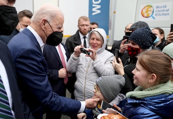 U.S. President Joe Biden visits