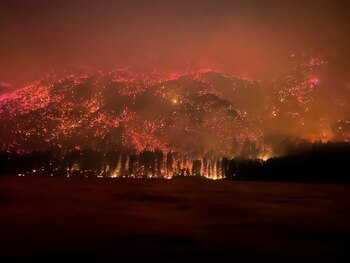 “Nos fuimos con el fuego