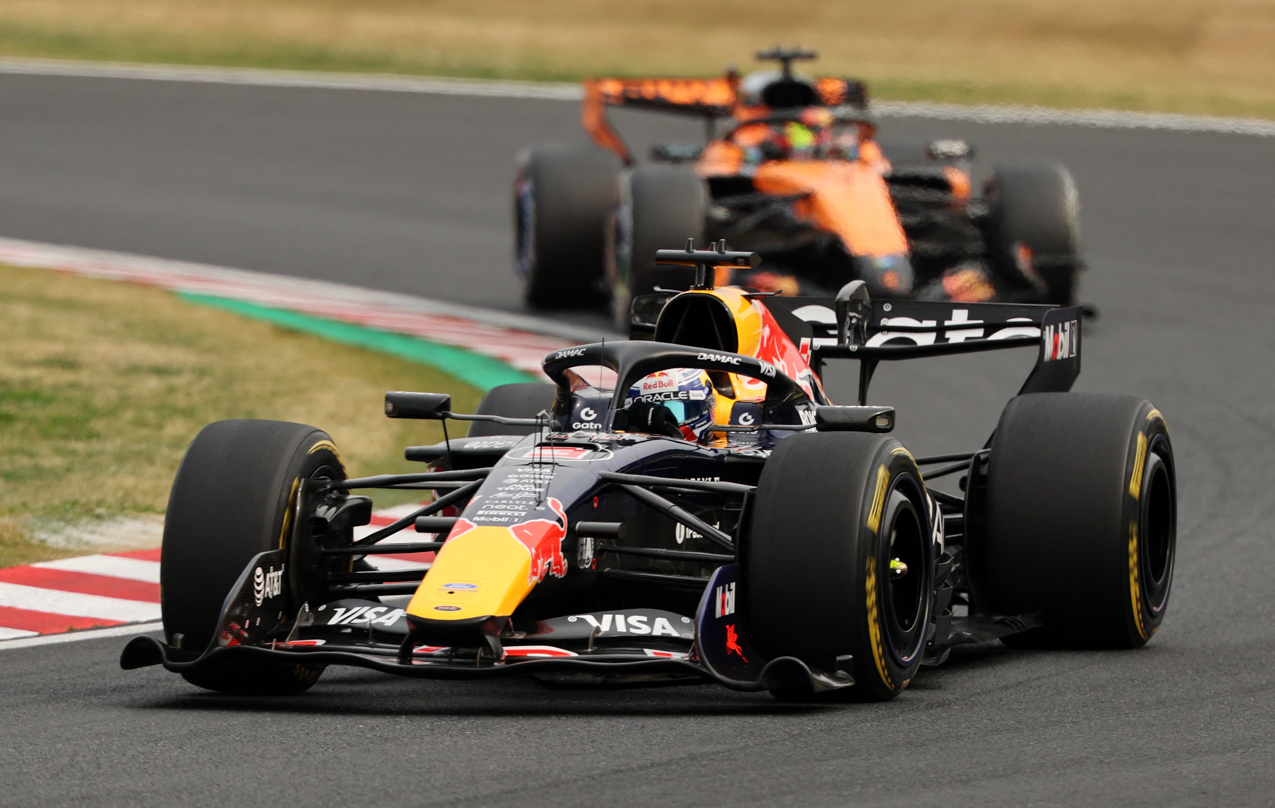 Verstappen acabó octavo en el GP de Japón (Reuters)