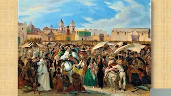 Plaza de la Inquisición. (Óleo