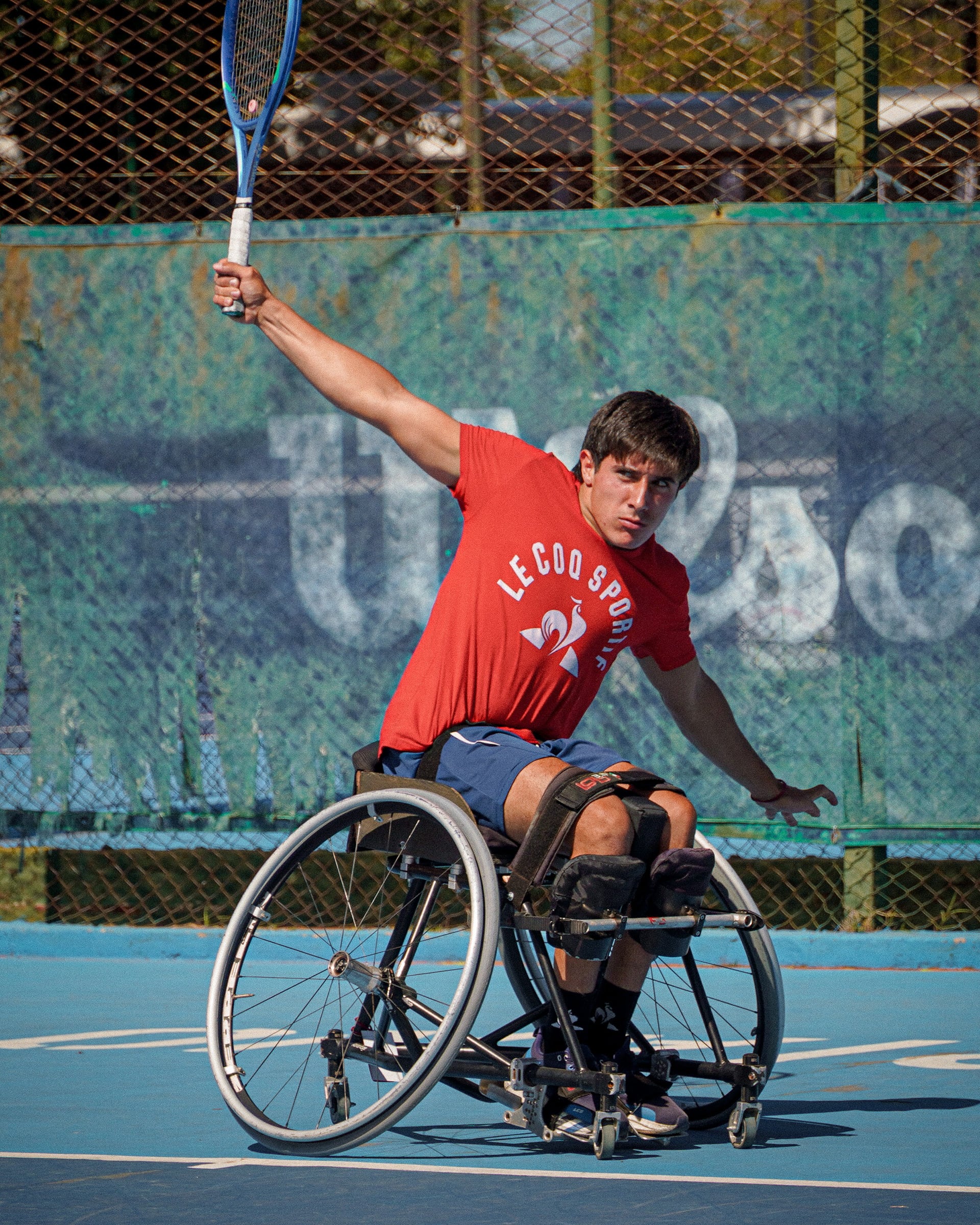 Gonzalo Lazarte, el futuro del tenis en silla de ruedas (Fuente: Omar Rasjido / Prensa AAT)