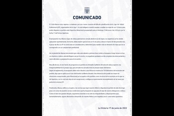Los íntimos lanzaron comunicado contra