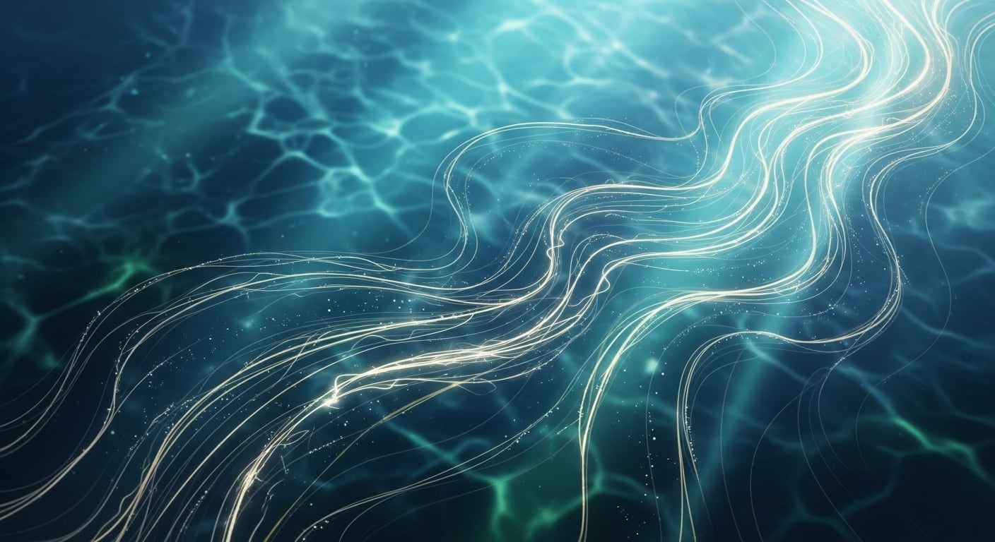 El seguimiento de partículas virtuales permitió ver que las aguas profundas pueden llegar hasta el giro subpolar en el Atlántico Norte (Imagen Ilustrativa Infobae)