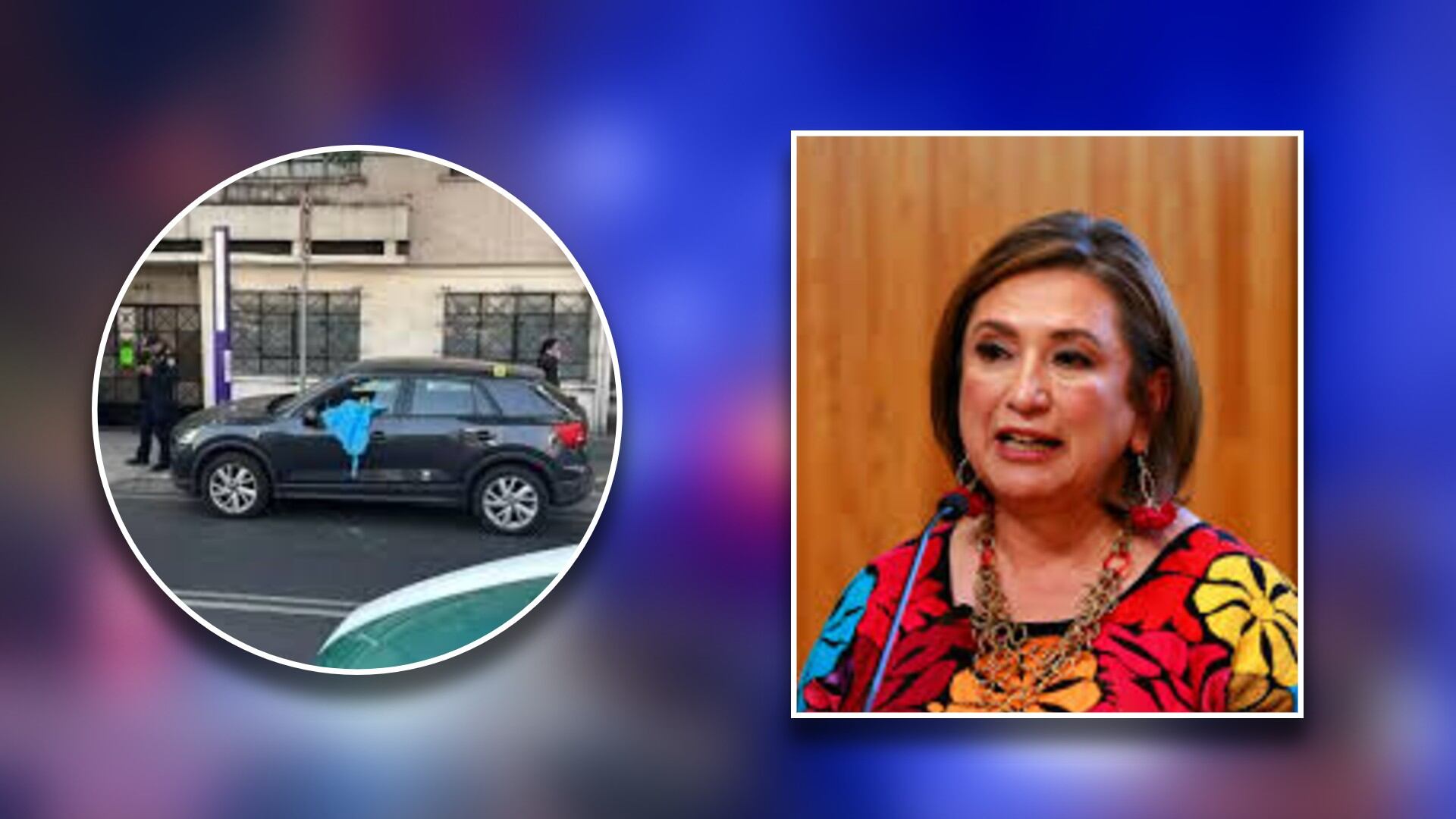 Xóchitl Gálvez reacciona a asesinato de colaboradores de Clara Brugada. Foto: (Jesús Tovar Sosa/Infobae)