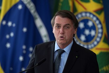 El presidente de Brasil, Jair
