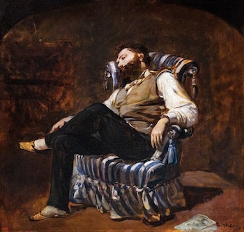 “La siesta” (1884) de Ramón