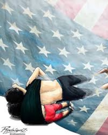 La trágica muerte de Óscar Alberto Martínez y su hija Valeria en el Río Bravo, en junio de 2019. El impacto global de esta imagen impulsó la redefinición de las políticas de empleo y el nacimiento del Programa de Migración Laboral en El Salvador.