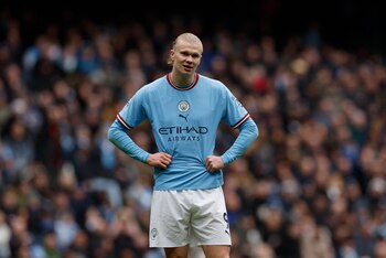 Haaland es el máximo artillero