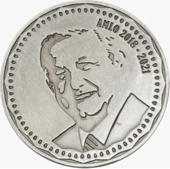 Las monedas están hechas de