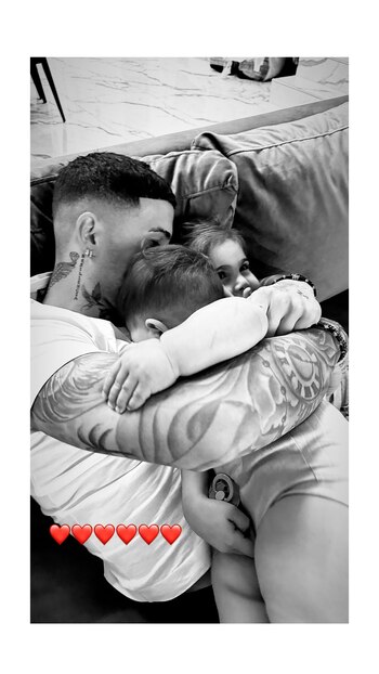 La tierna foto del reencuentro