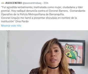 El Giovanny Barrero habría atacado