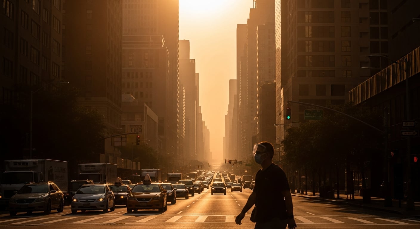 Las autoridades asocian los episodios de mala calidad del aire con altas temperaturas, baja velocidad del viento y acumulación de ozono y partículas PM2.5. (Imagen Ilustrativa Infobae)
