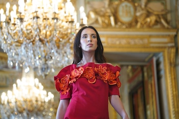 Desfile de moda de la colección El cuerpo nos honra, a cargo de diseñadores y artesanos salvadoreños.