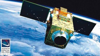 Un satélite peruano, con “la
