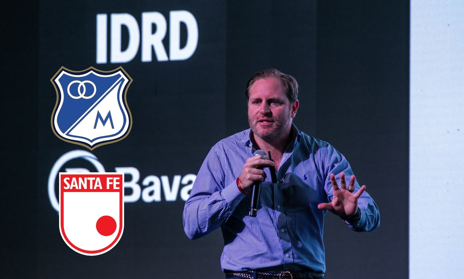 Sencia espera que la relación con Santa Fe y Millonarios se mantenga cordial durante las obras y adecuaciones del nuevo estadio El Campín - crédito Sencia