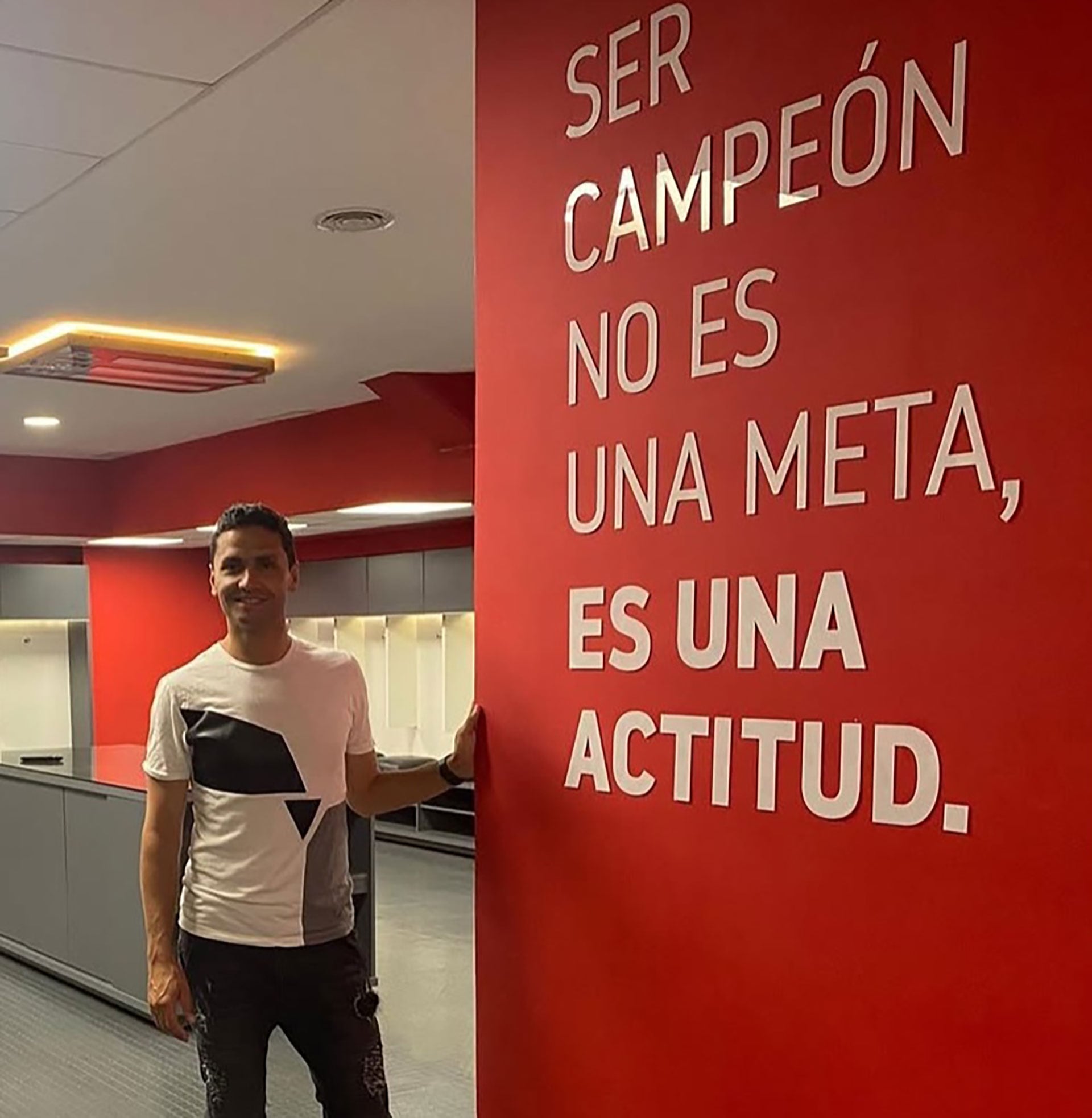 Por estos días Carrusca hizo una visita a Estudiantes