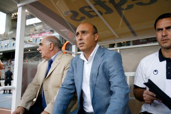 Bartolomé "Tintín" Márquez (c), seleccionador