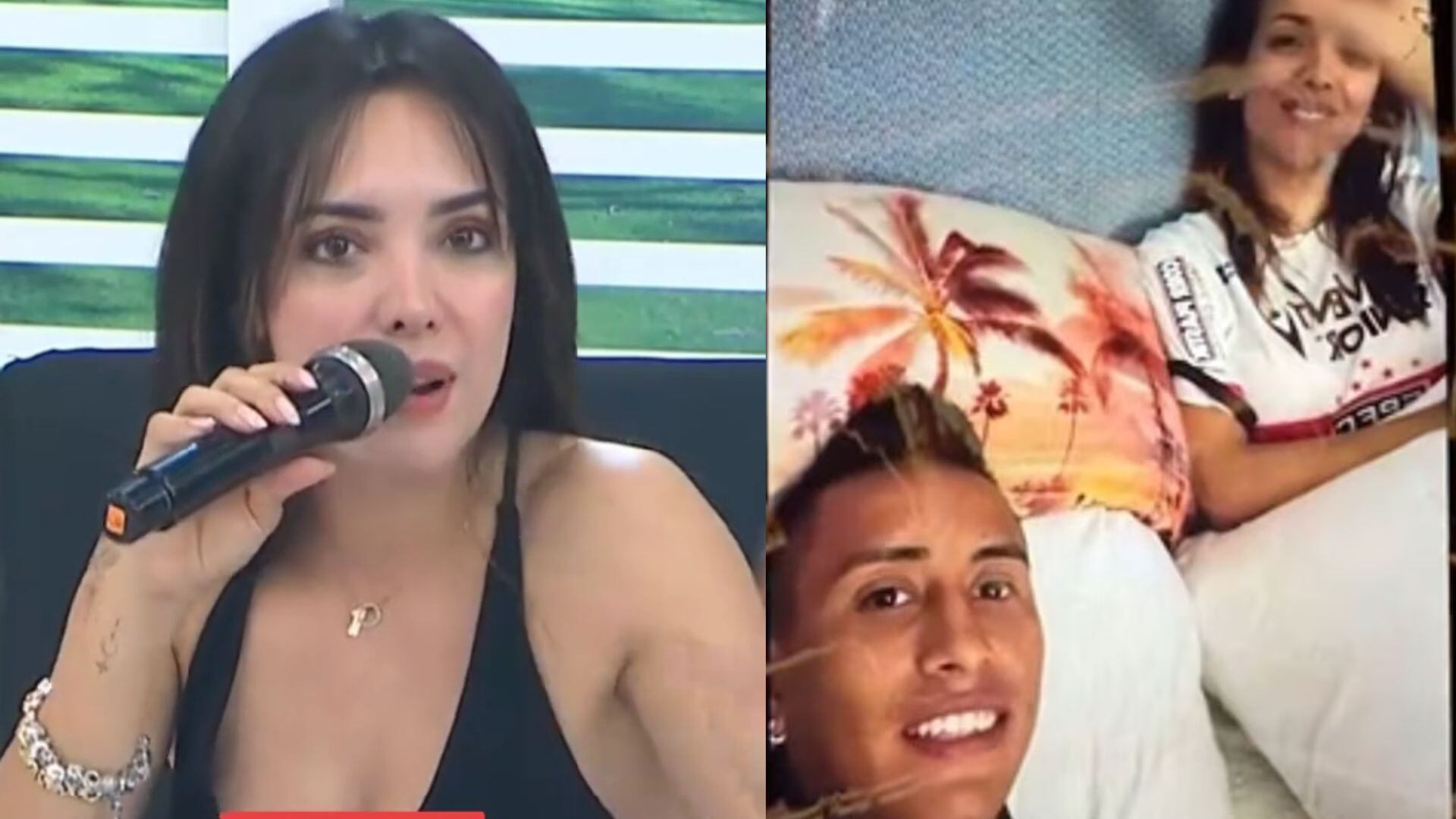 Rosángela Espinoza se incomodó cuando le preguntaron por foto con Christian Cueva: “No tengo que dar explicaciones”