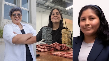 Tres ingenieras peruanas que están