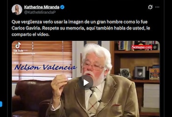 Katherine Miranda - crédito @KatheMirandaP/X