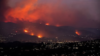 El humo de los incendios