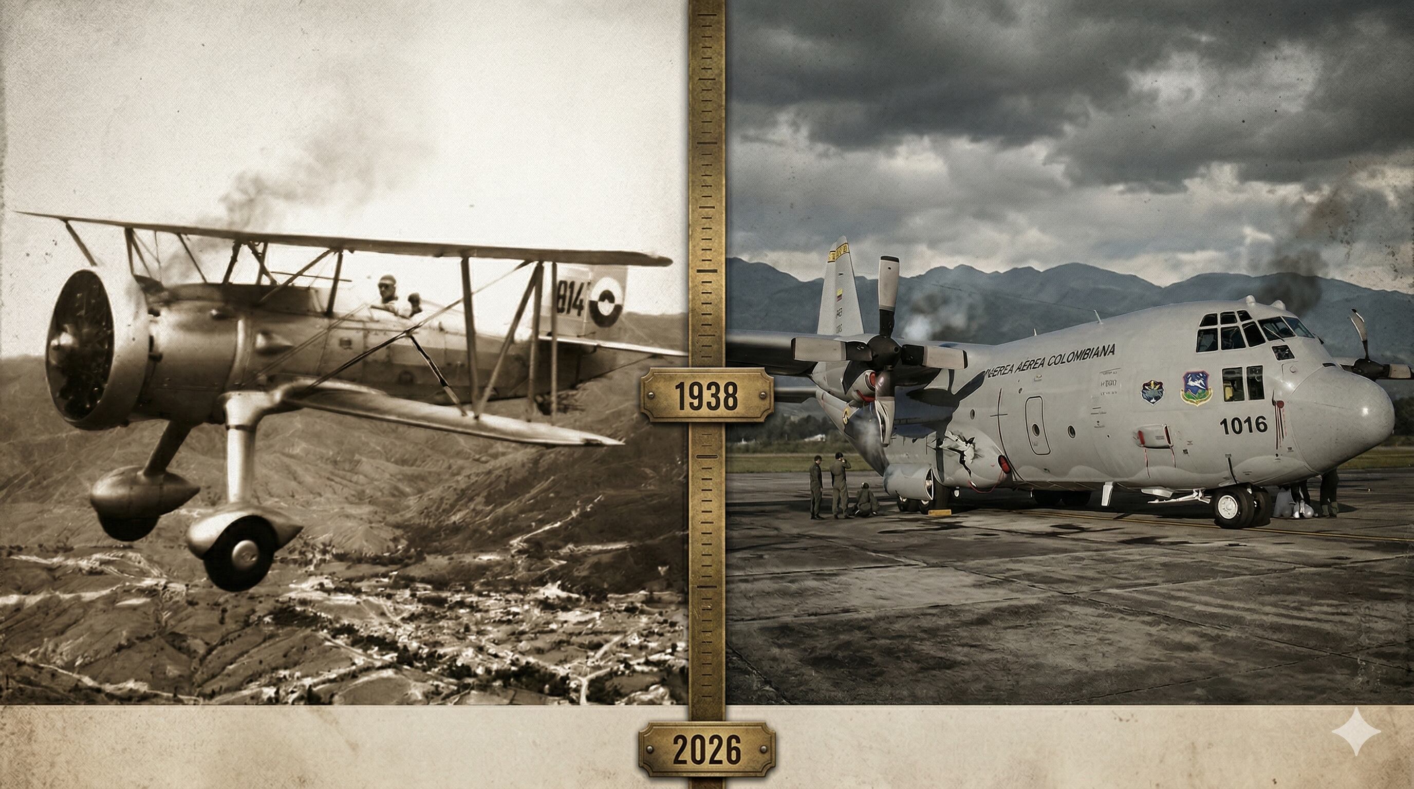 El accidente del C-130 Hércules en 2026 se convierte en uno de los siniestros más graves para la Fuerza Aeroespacial Colombiana - crédito Visuales IA