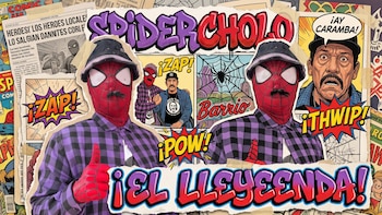 De la calle a 10 millones de seguidores: quién es Spidercholo