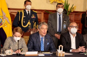 El presidente de Ecuador, Guillermo