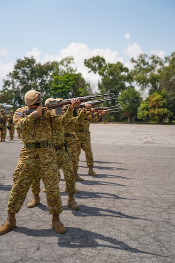 CENTAM GUARDIAN 2026 contó con la participación de 1.125 elementos de fuerzas militares, Guardia Costera y agencias civiles de siete países latinoamericanos. (Foto: Ministerio de Justicia y Seguridad)