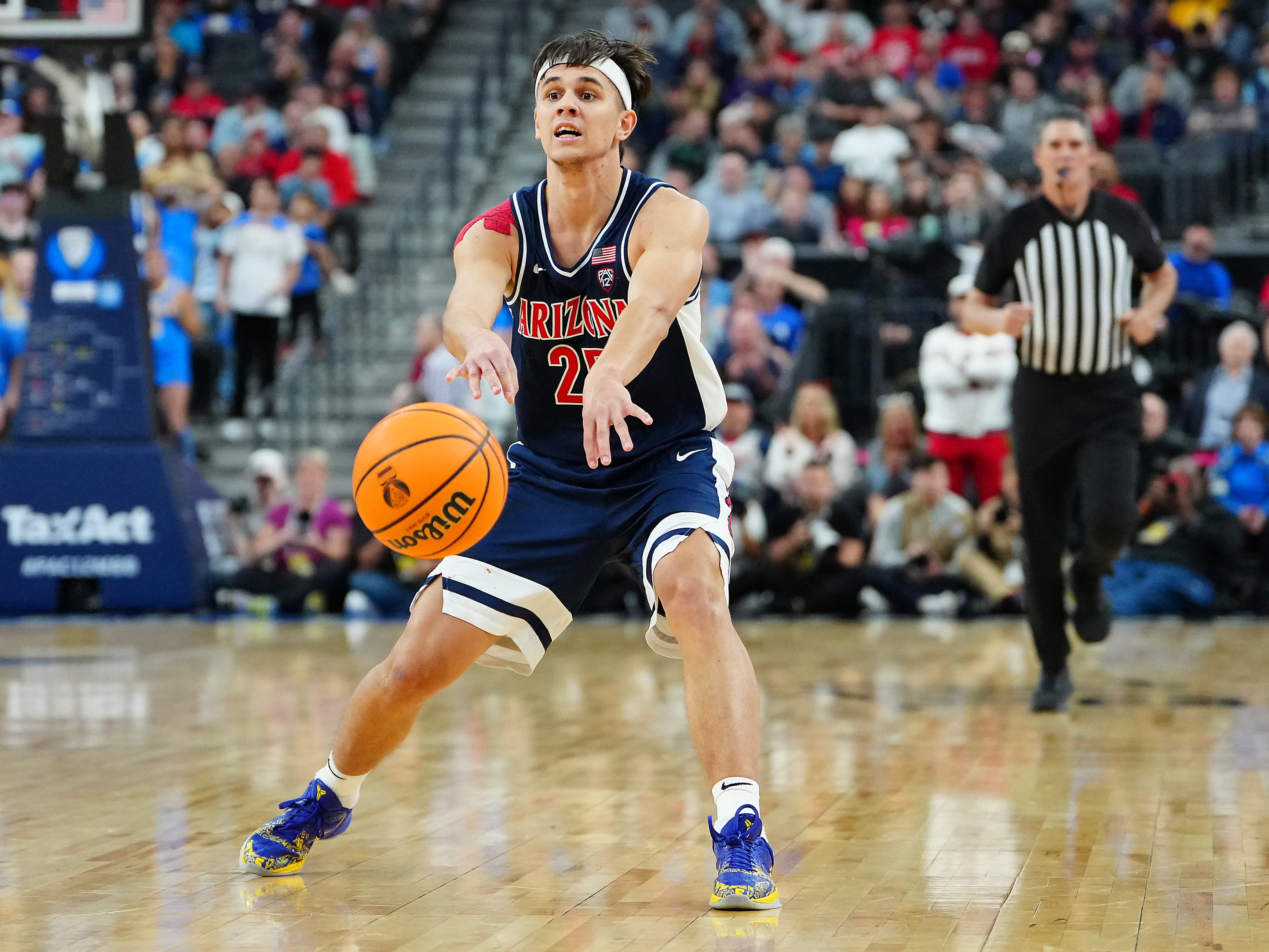 Durante tres temporadas en Arizona, el estonio se consolidó como uno de los mejores asistentes de la conferencia Pac-12 (Stephen R. Sylvanie-USA TODAY Sports)