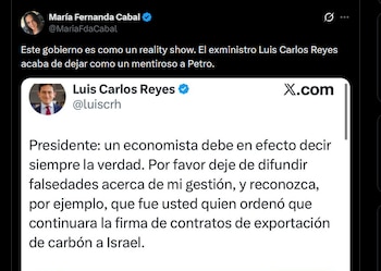 María Fernanda Cabal, senadora del