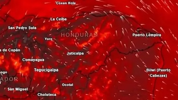 Calor extremo golpeará el sur de Honduras con máximas de 42 grados este jueves
