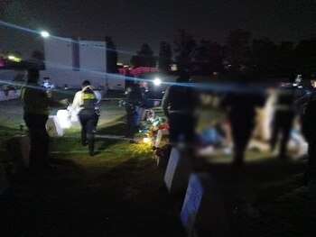 Las víctimas convivían en uno