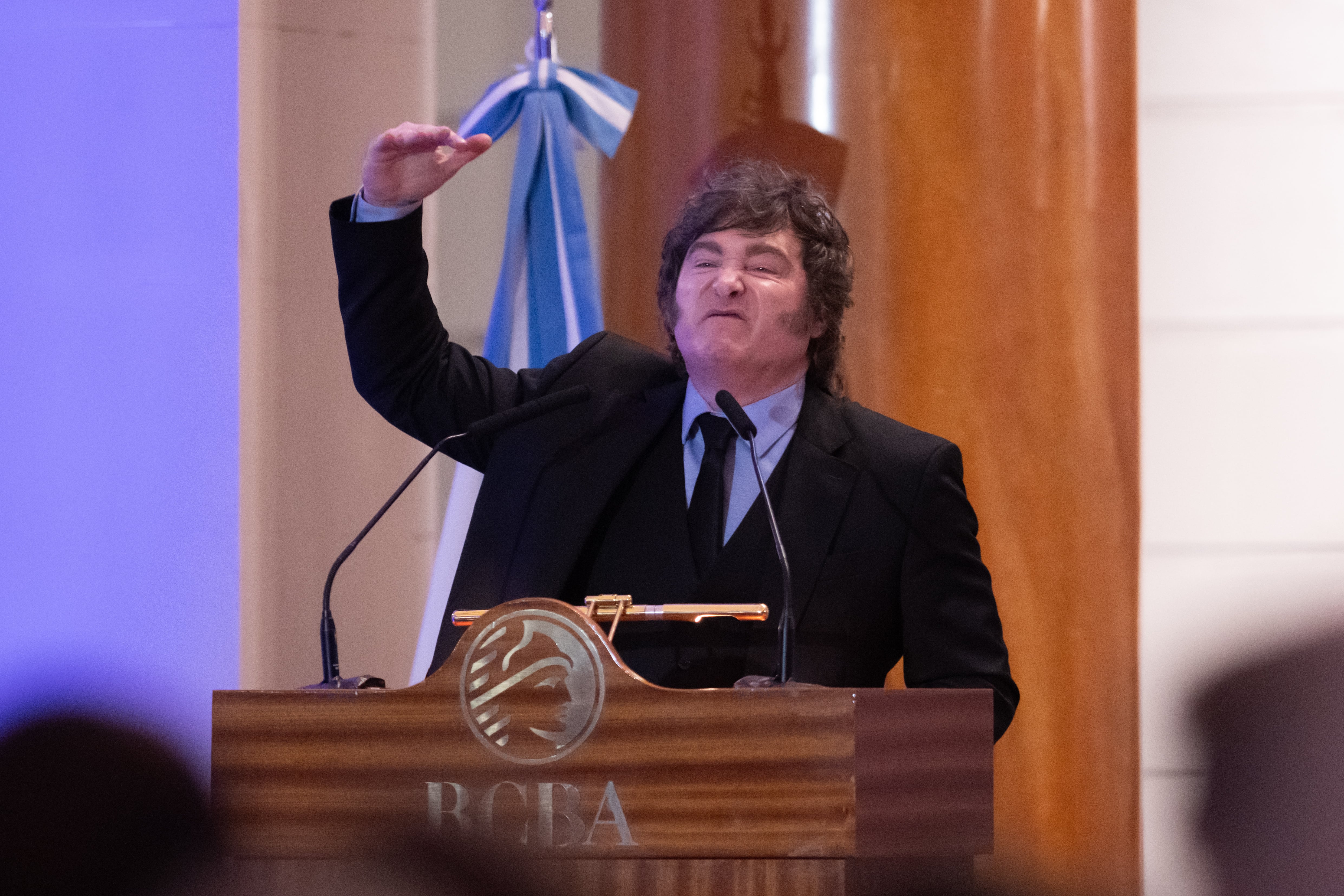 El presidente Javier Milei