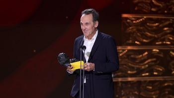 Alberto Iglesias recibe el premio