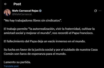 María Fernanda Carrascal también