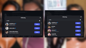 Roccuzzo y Cervantes dejaron de