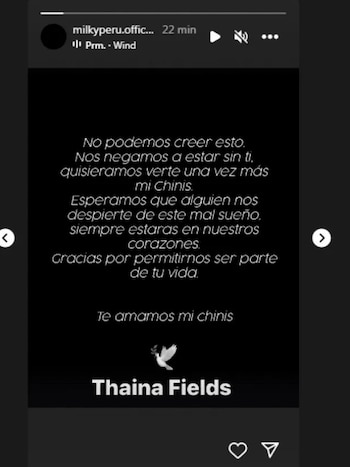 Milky Perú se despide de