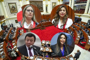 Mesa Directiva del Congreso. Foto: