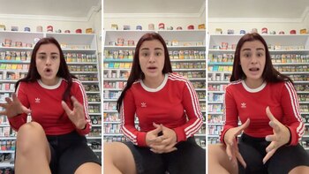 La chica explicó el problema