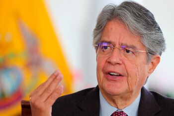 El presidente de Ecuador, Guillermo
