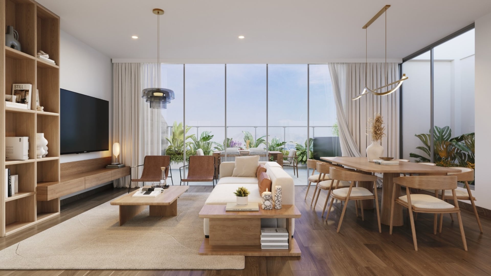 La mitad de los compradores opta por departamentos de más de 90 m², mientras que la otra mitad prefiere unidades que van de 69 a 89 m². Foto: cortesía