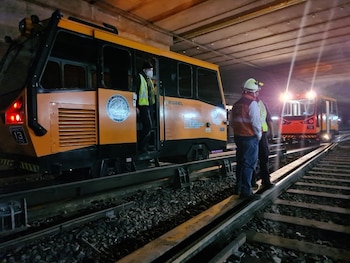 La marcha de la dresina