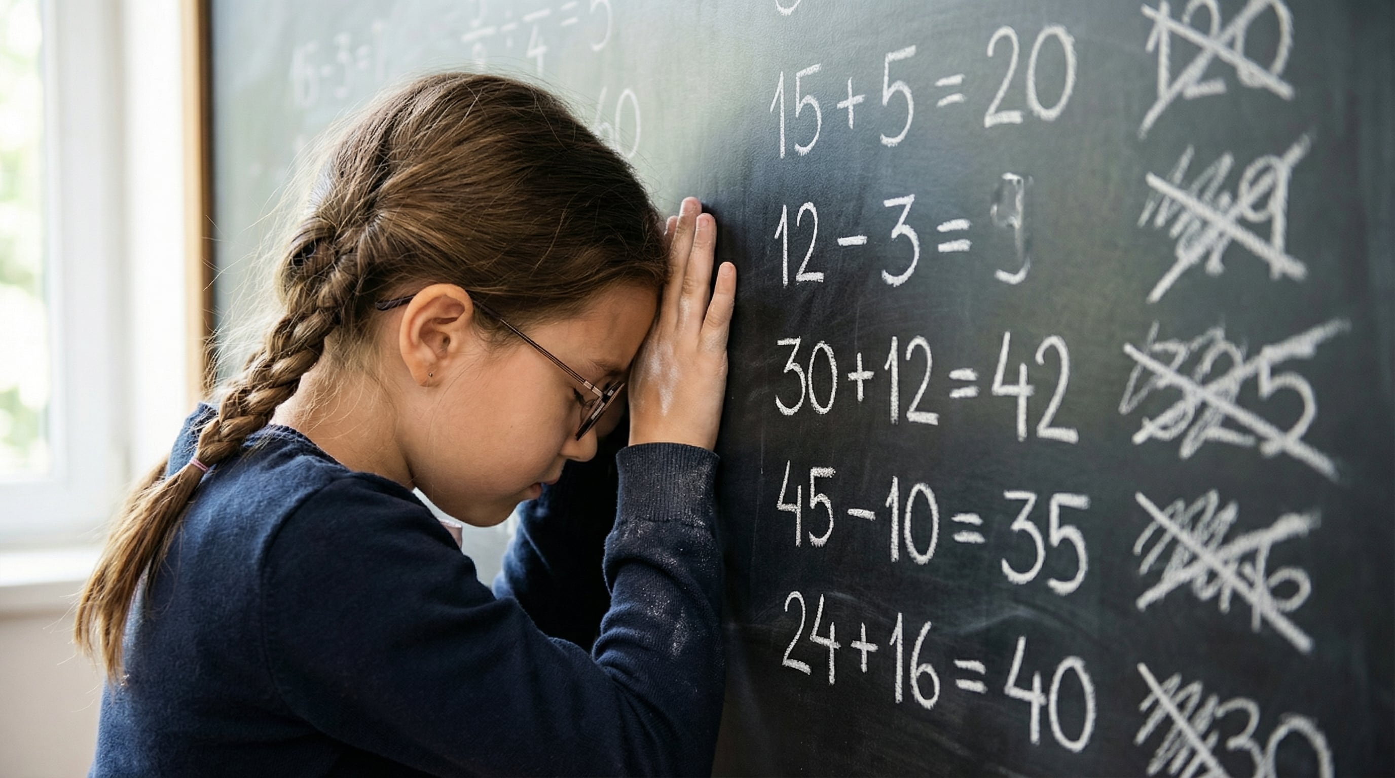 Escáneres cerebrales muestran que hasta un 14% de los niños en edad escolar presenta dificultades de aprendizaje en matemáticas (Imagen Ilustrativa Infobae)