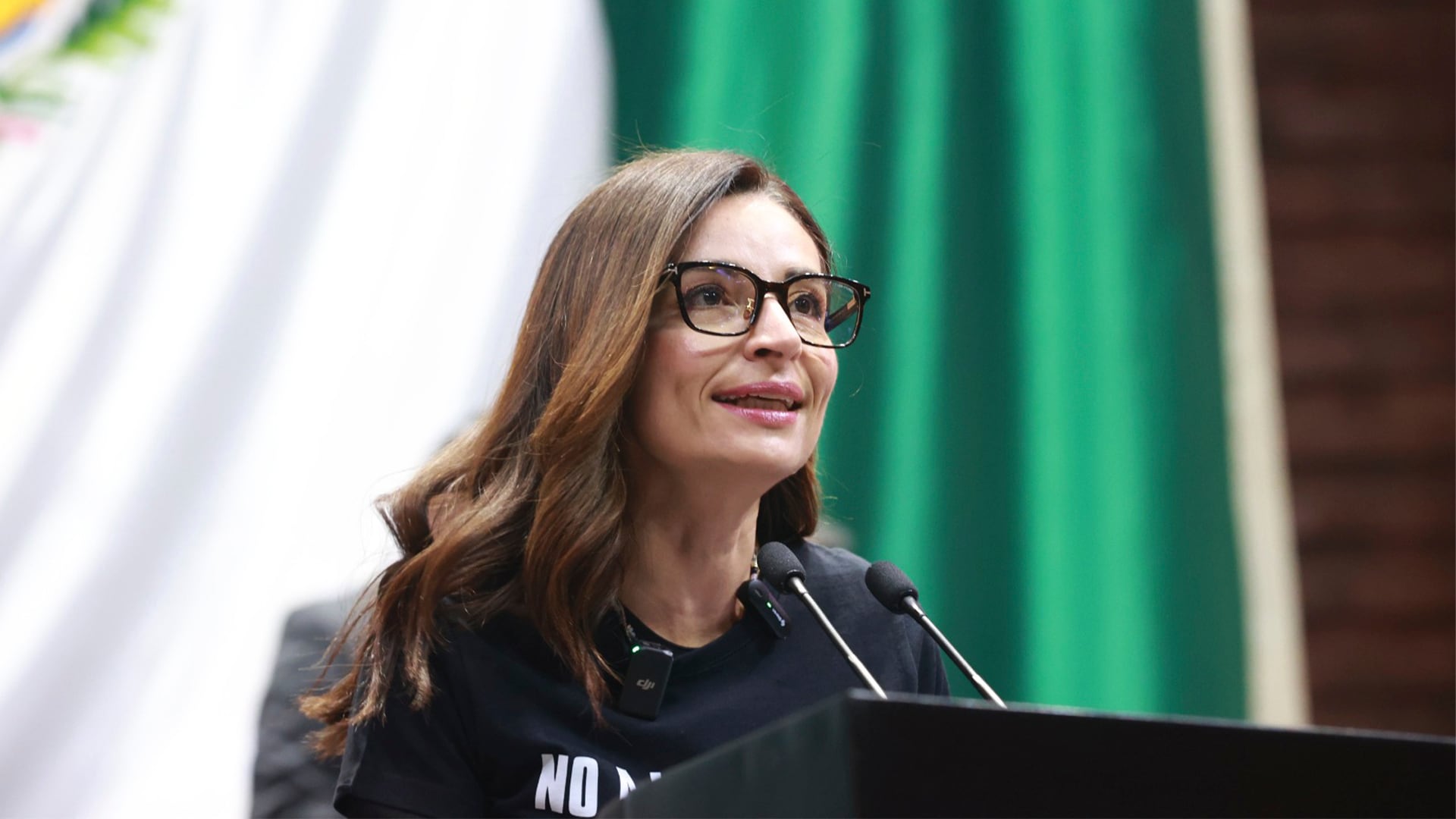 La diputada Laura Irais Ballesteros, proponen modificar la Ley General de Movilidad y Seguridad Vial . Crédito: Cámara de Diputados