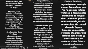 Gabriela Serpa hizo grave denuncia